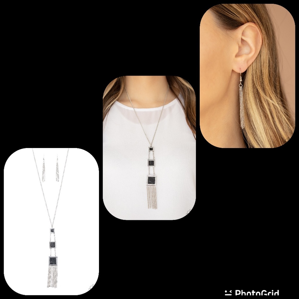 Necklace and earring set